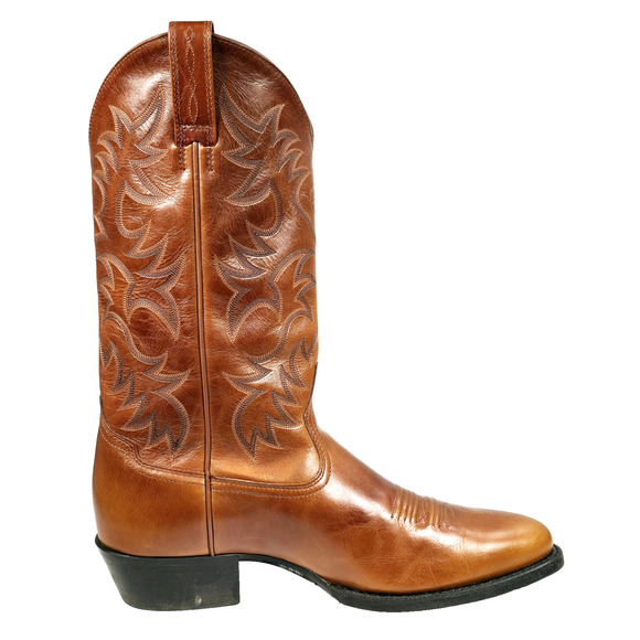 ARIAT Heritage R Toe Men's 13" Brown Western Boots Size 12D 34740 Cowboy Trucker - Picture 8 of 12